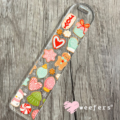 Winter Christmas Cookies UV DTF Cup Wrap Bookmark Weefers