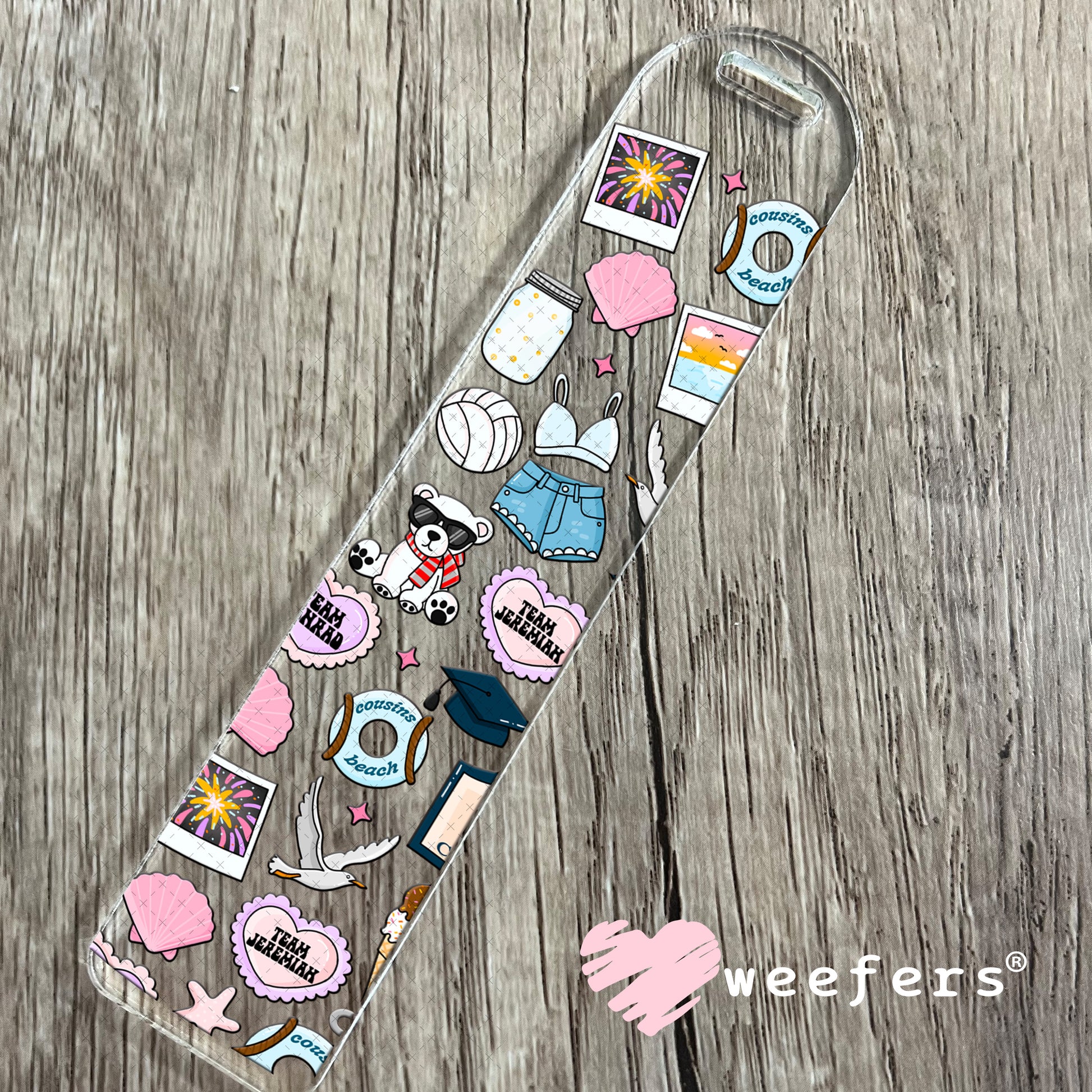 Cousins Favorite Things UV DTF Cup Wrap Bookmark Weefers