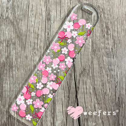 Cherry Blossoms UV DTF Cup Wrap Bookmark Weefers