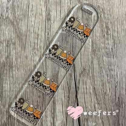 Winter Basics UV DTF Decal Bookmark Weefers