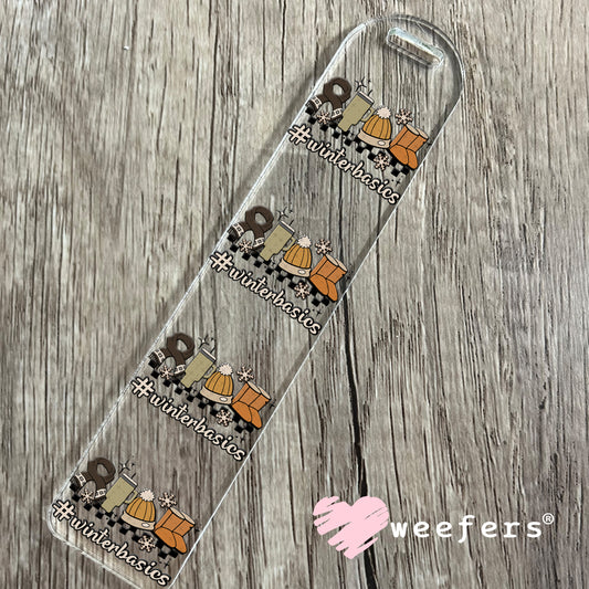 Winter Basics UV DTF Decal Bookmark Weefers
