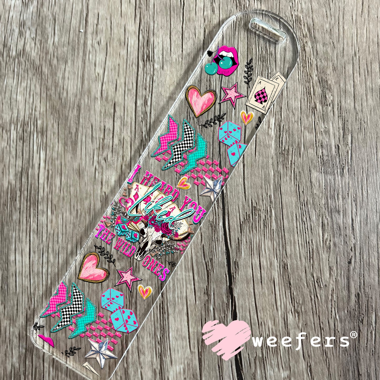 I Heard You Liked the Wild Ones UV DTF Cup Wrap - Weefers Exclusive Bookmark Weefers