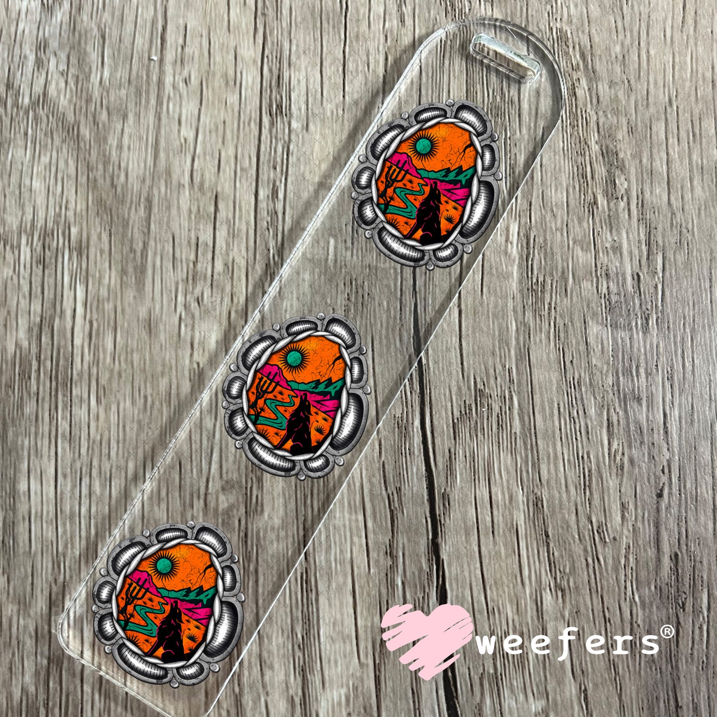 Desert Pendant UV DTF Decal Bookmark Weefers