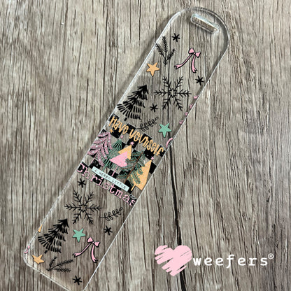Have yourself a Merry Little Christmas UV DTF Cup Wrap - Weefers Exclusive Bookmark Weefers