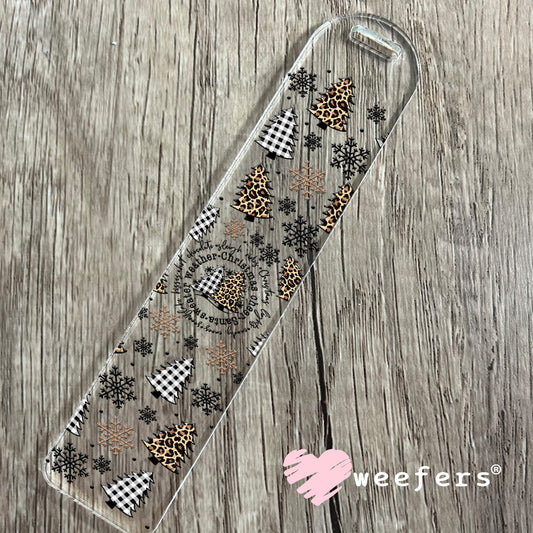 Christmas Weather UV DTF Cup Wrap Bookmark Weefers