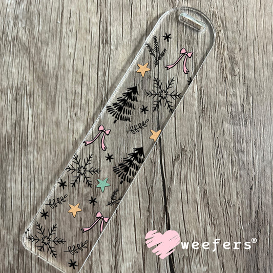 Have yourself a Merry Little Christmas Sidekick UV DTF Cup Wrap - Weefers Exclusive Bookmark Weefers