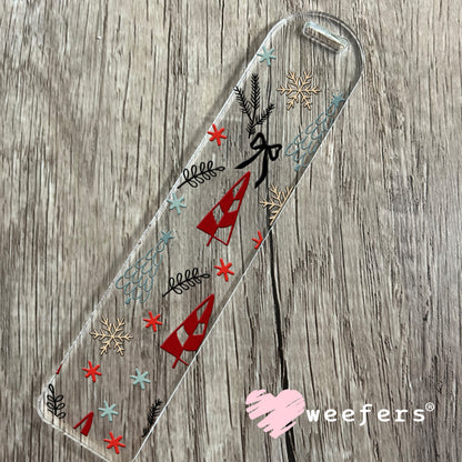 Deck the halls and Not Your Family Sidekick UV DTF Cup Wrap - Weefers Exclusive Bookmark Weefers