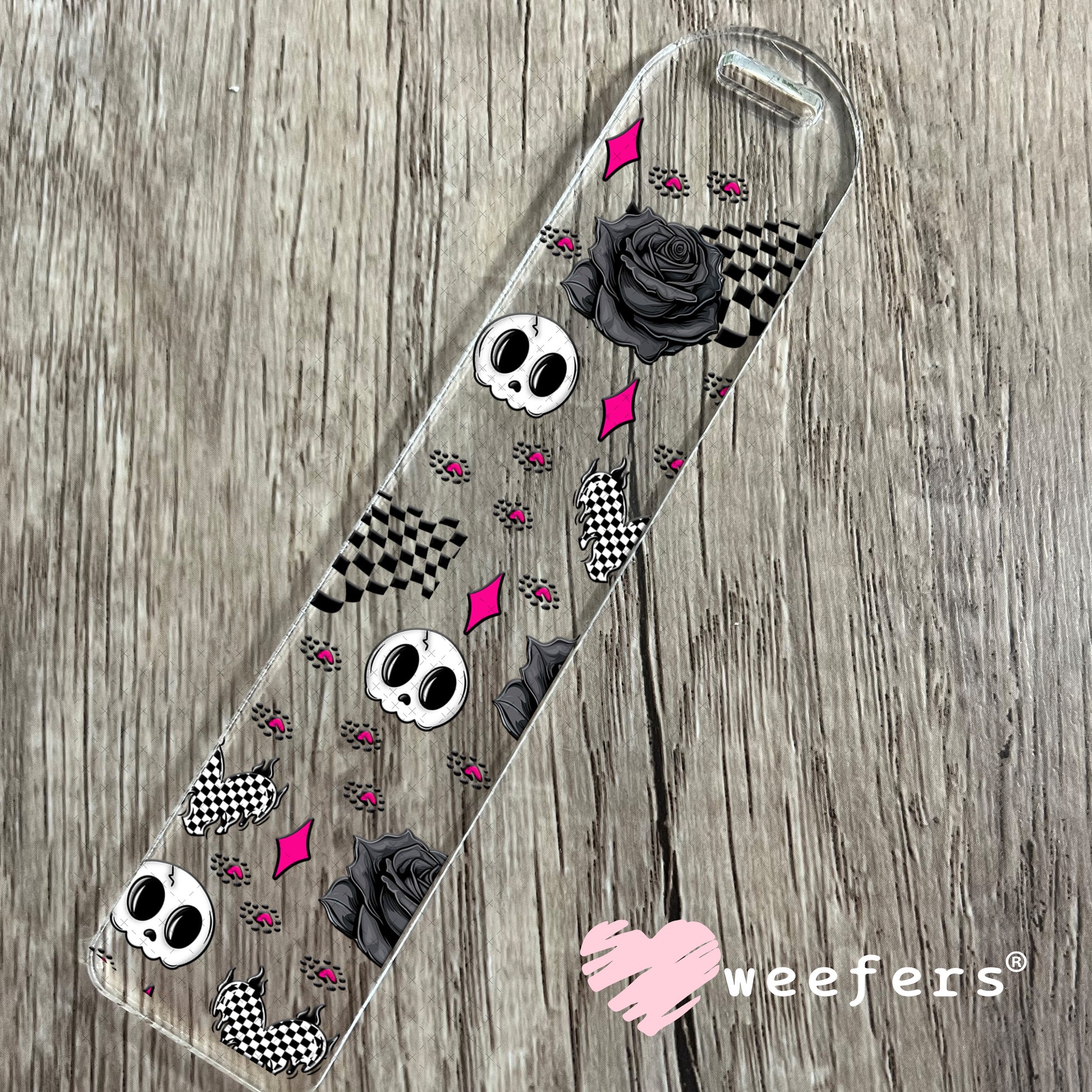 If I Ever Get Rabies You're on my Bite List Sidekick UV DTF Cup Wrap - Weefers® Exclusive Bookmark Weefers