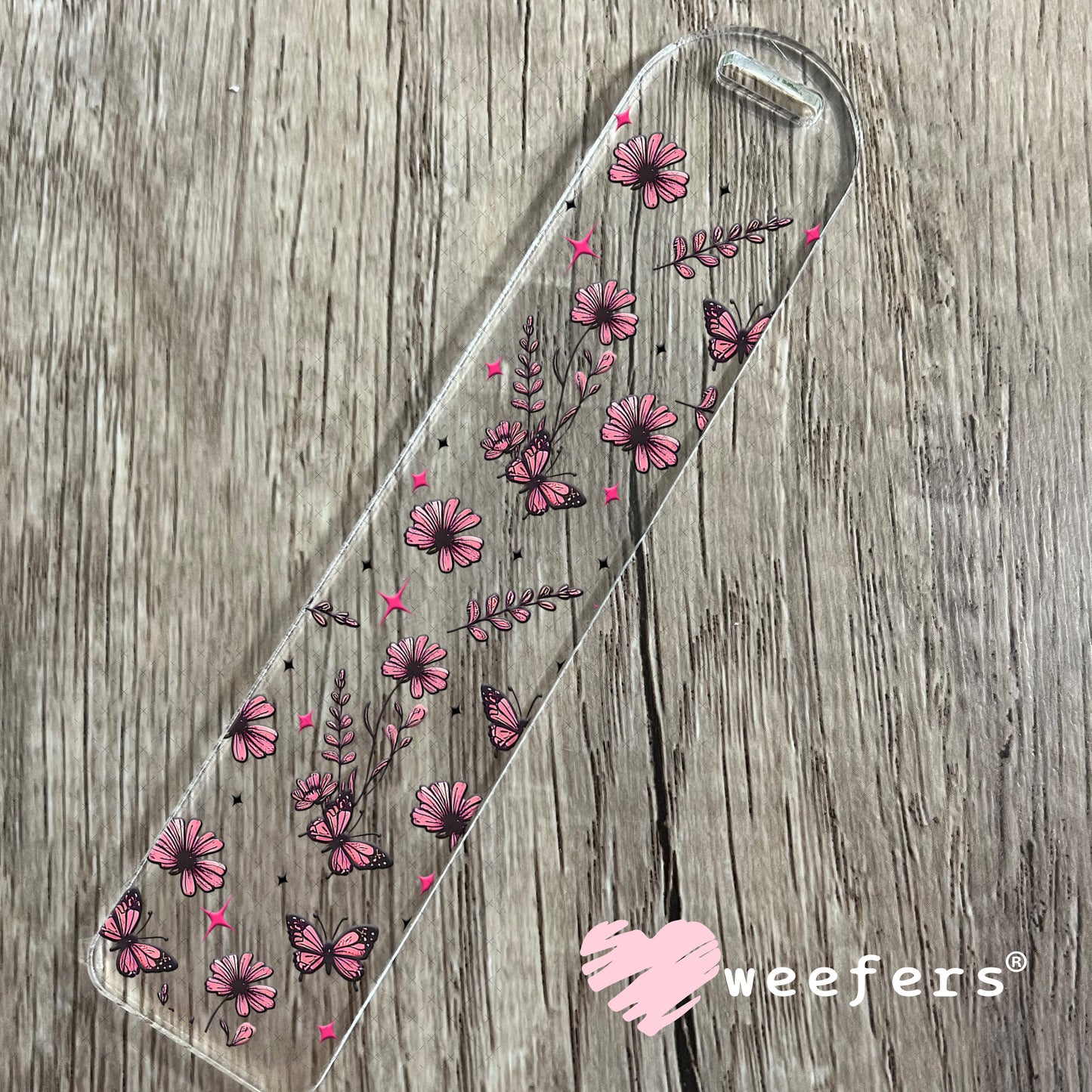 I Like Books More Than I Like People Sidekick UV DTF Cup Wrap - Weefers Exclusive Bookmark Weefers