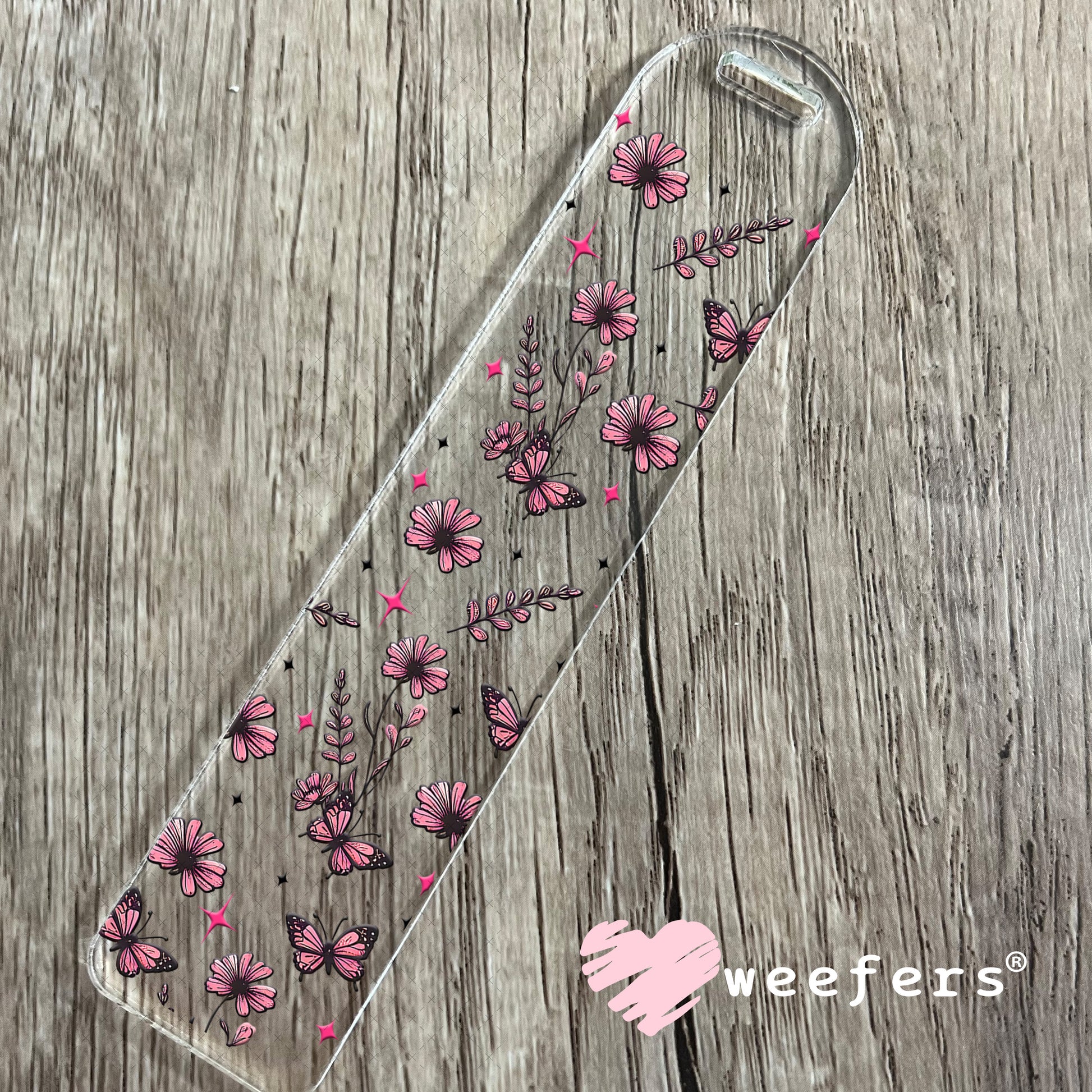 I Like Books More Than I Like People Sidekick UV DTF Cup Wrap - Weefers Exclusive Bookmark Weefers