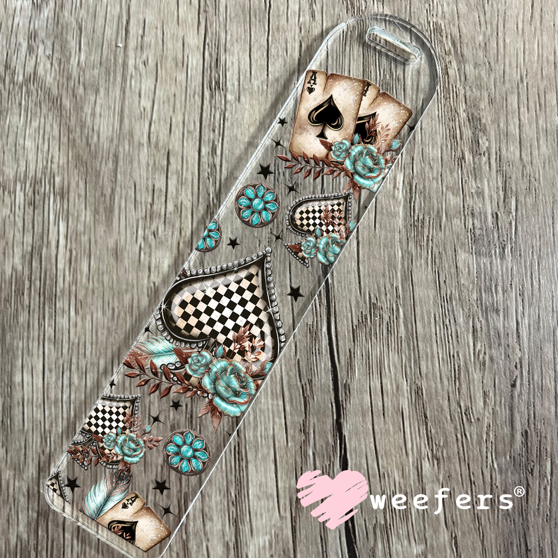 Spades and Aces UV DTF Cup Wrap Bookmark Weefers