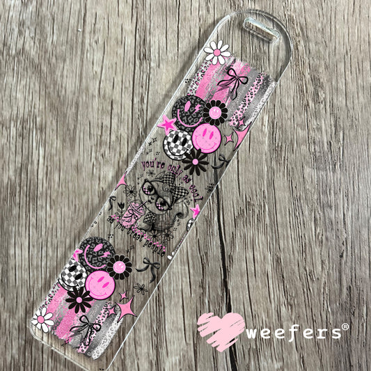 You're Only as Cool as You Treat People UV DTF Cup Wrap - Weefers Exclusive Bookmark Weefers