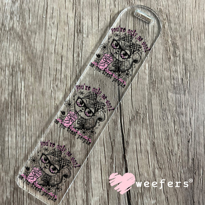 You're Only as Cool as you Treat people UV DTF Decal Bookmark Weefers