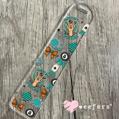 Pew Pew Bless Your Heart Sugar Sidekick UV DTF Cup Wrap - Weefers Exclusive Bookmark Weefers