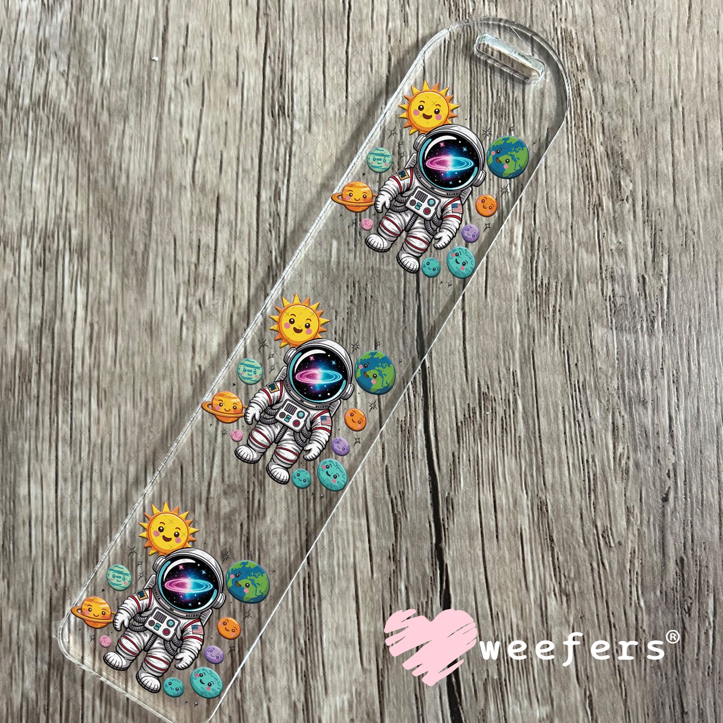 UV DTF Decal - Cute Astronaut Bookmark Weefers