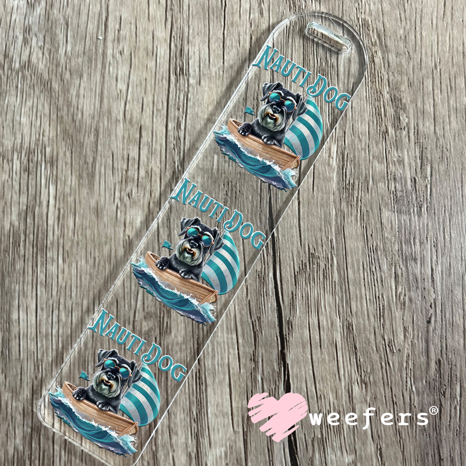 UV DTF Decal - Nauti Dog Bookmark Weefers