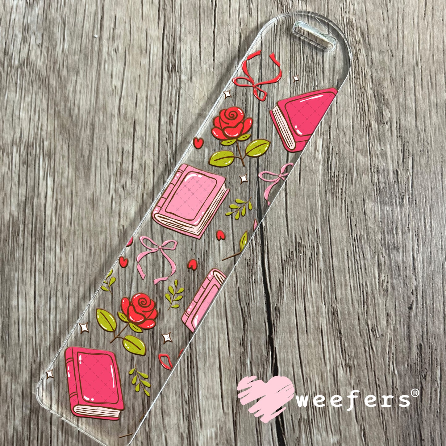 UV DTF Cup Wrap – Romance Book Lover Bookmark Weefers