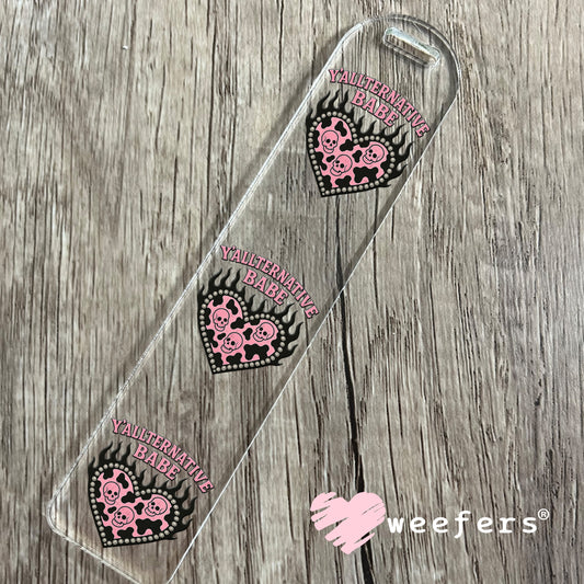 UV DTF Decal - Y'Allternative Babe Bookmark Weefers