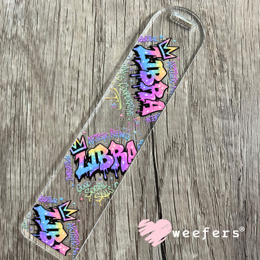 UV DTF Decal - Aquarius Zodiac Sign Bookmark Weefers