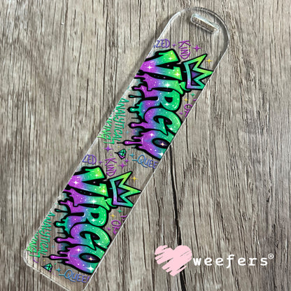UV DTF Decal - Virgo Zodiac Sign Bookmark Weefers