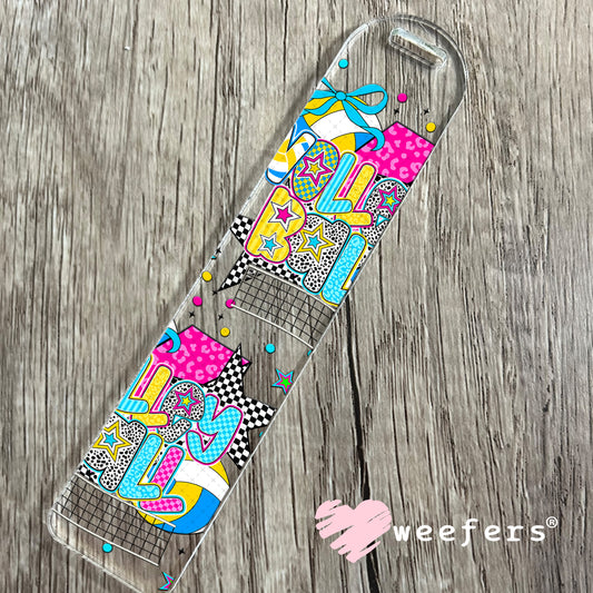 UV DTF Cup Wrap – Preppy Volleyball - Weefers® Exclusive Bookmark Weefers