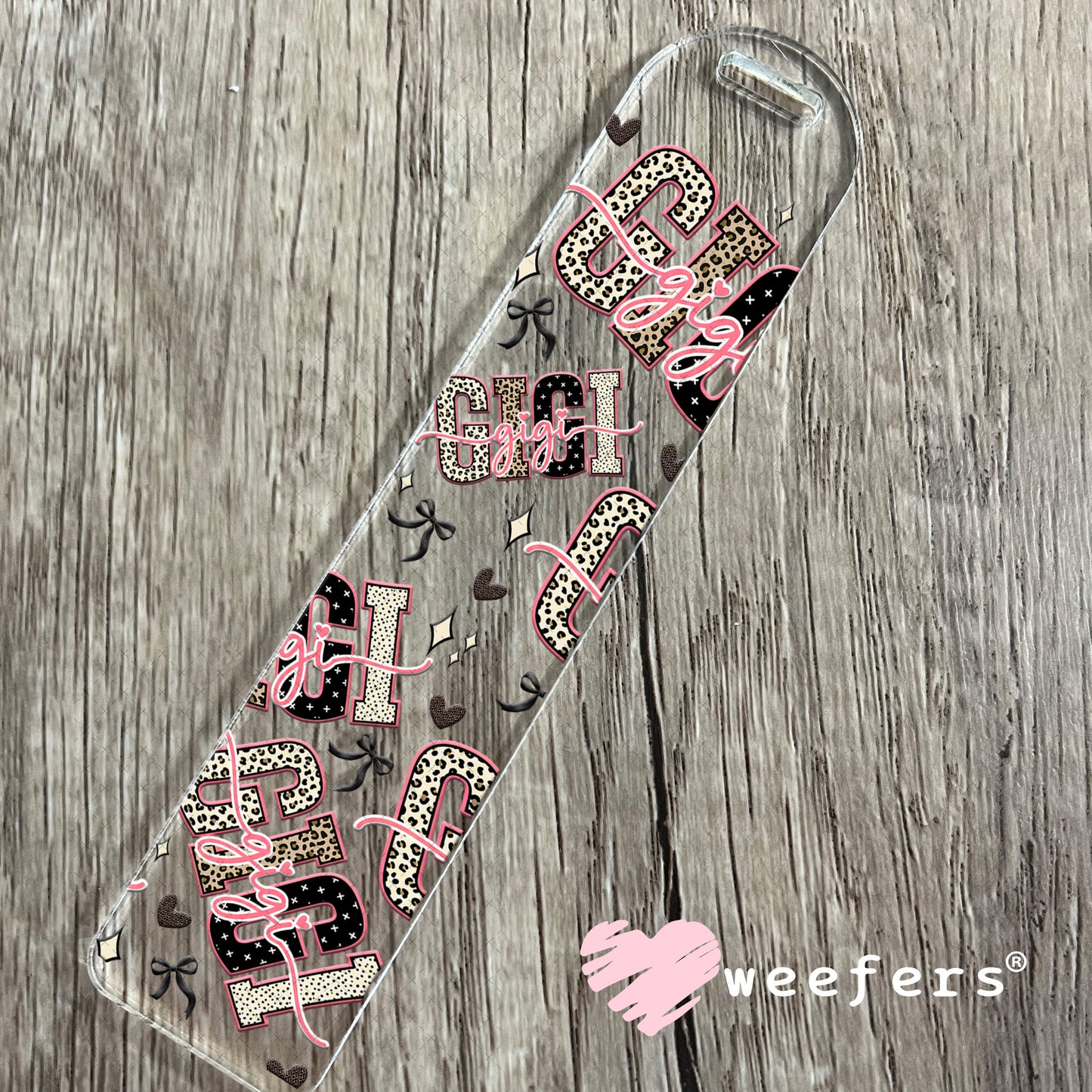 UV DTF Cup Wrap – Gigi Cheetah Print - Weefers Exclusive Bookmark Weefers