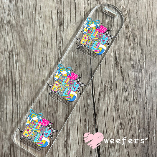 UV DTF Decal - Preppy Volleyball Bookmark Weefers