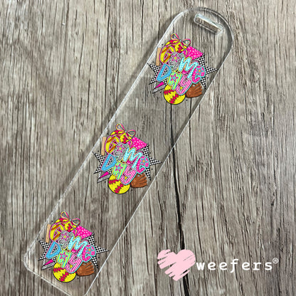 UV DTF Decal - Preppy Gameday Softball Bookmark Weefers
