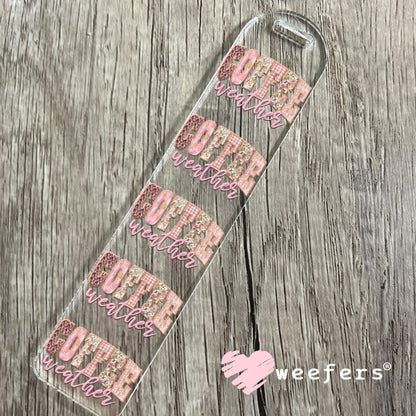UV DTF Decal - Coffee Weather Bookmark Weefers