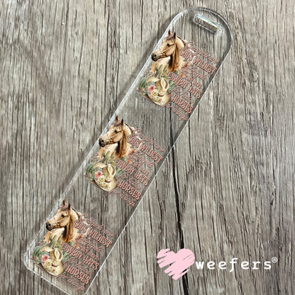 UV DTF Decal - Cowgirls are God's Wildest Angels Bookmark Weefers