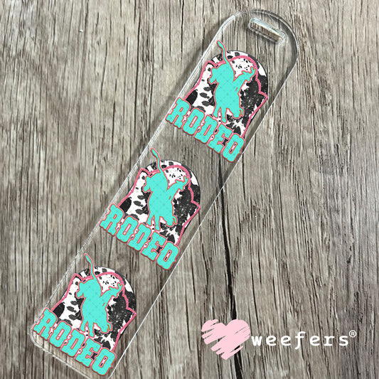 UV DTF Decal - Teal Rodeo Bookmark Weefers