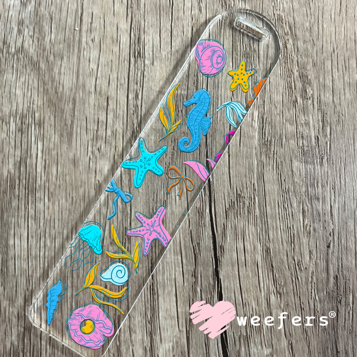 UV DTF Cup Wrap – Under the Sea Friends Bookmark Weefers