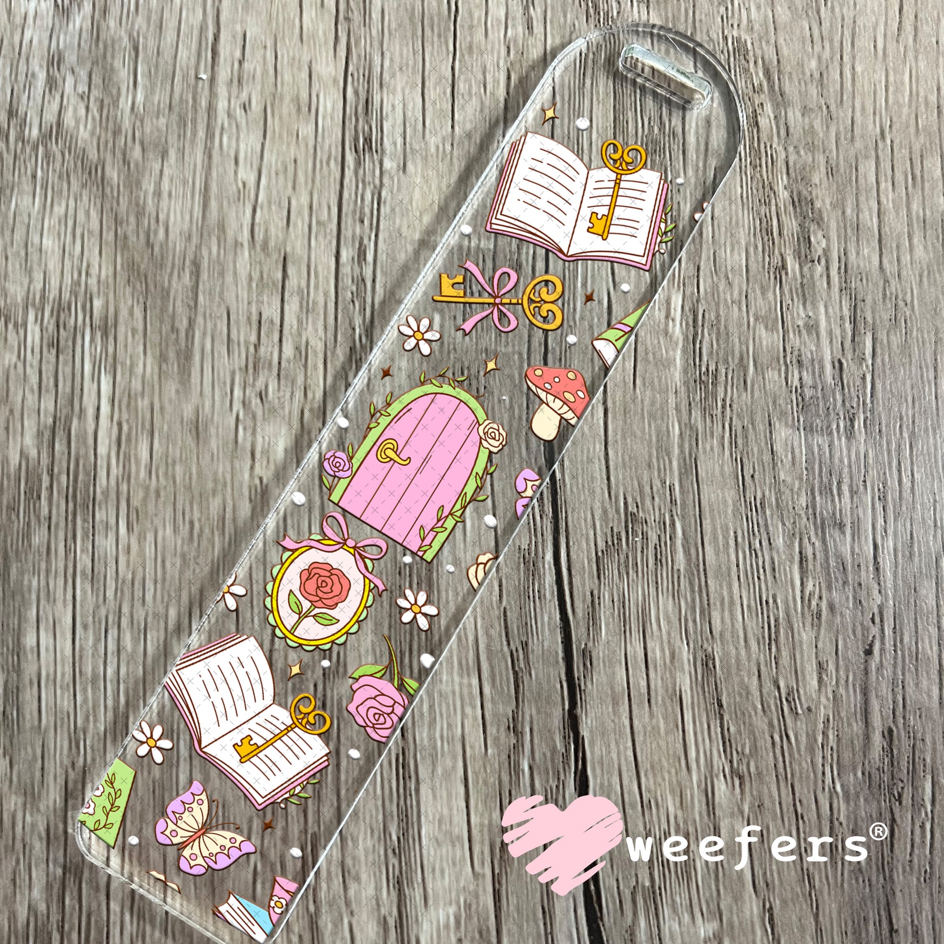 UV DTF Cup Wrap – Book Lover Tea Time Bookmark Weefers