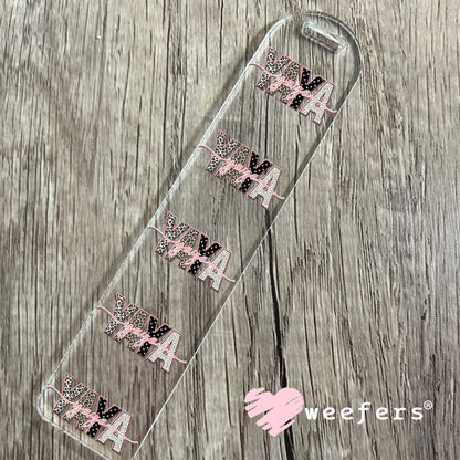 UV DTF Cup Wrap – Cheetah Yaya Bookmark Weefers