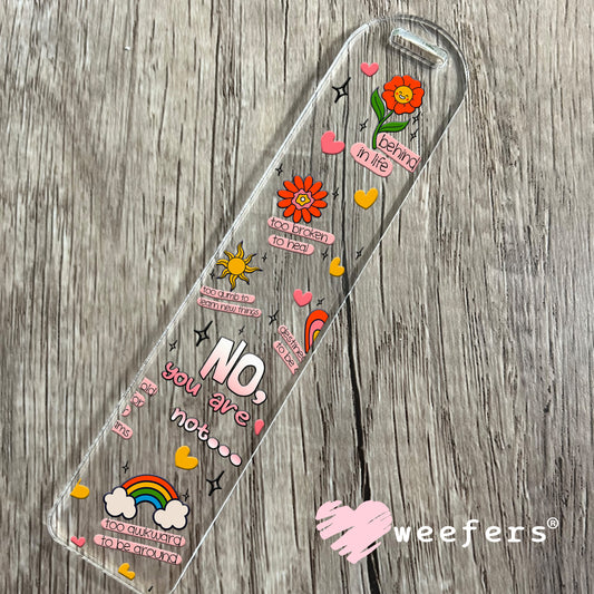 Self Love Affirmation UV DTF Bookmark Decal