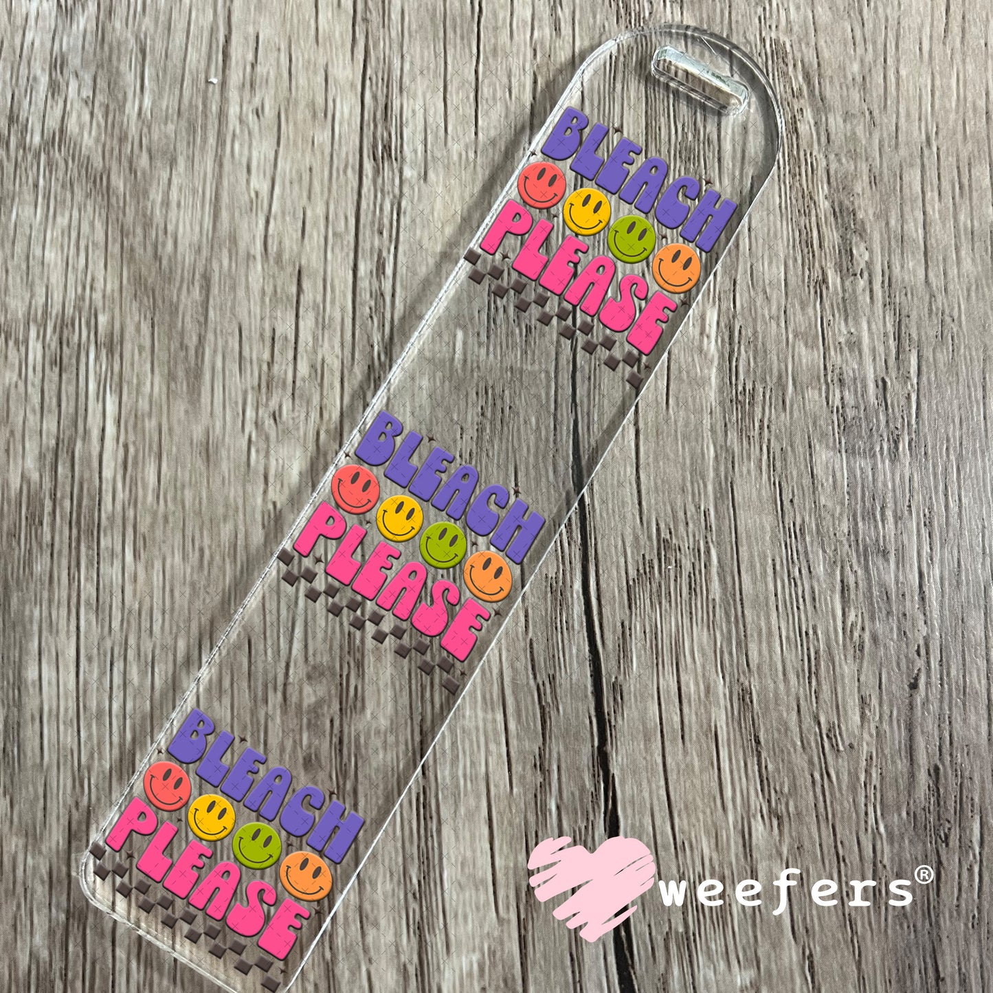 UV DTF Decal - Bleach Please Hair Stylist Bookmark Weefers