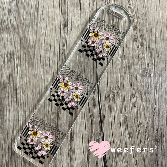 UV DTF Decal - Live Simply Bookmark Weefers
