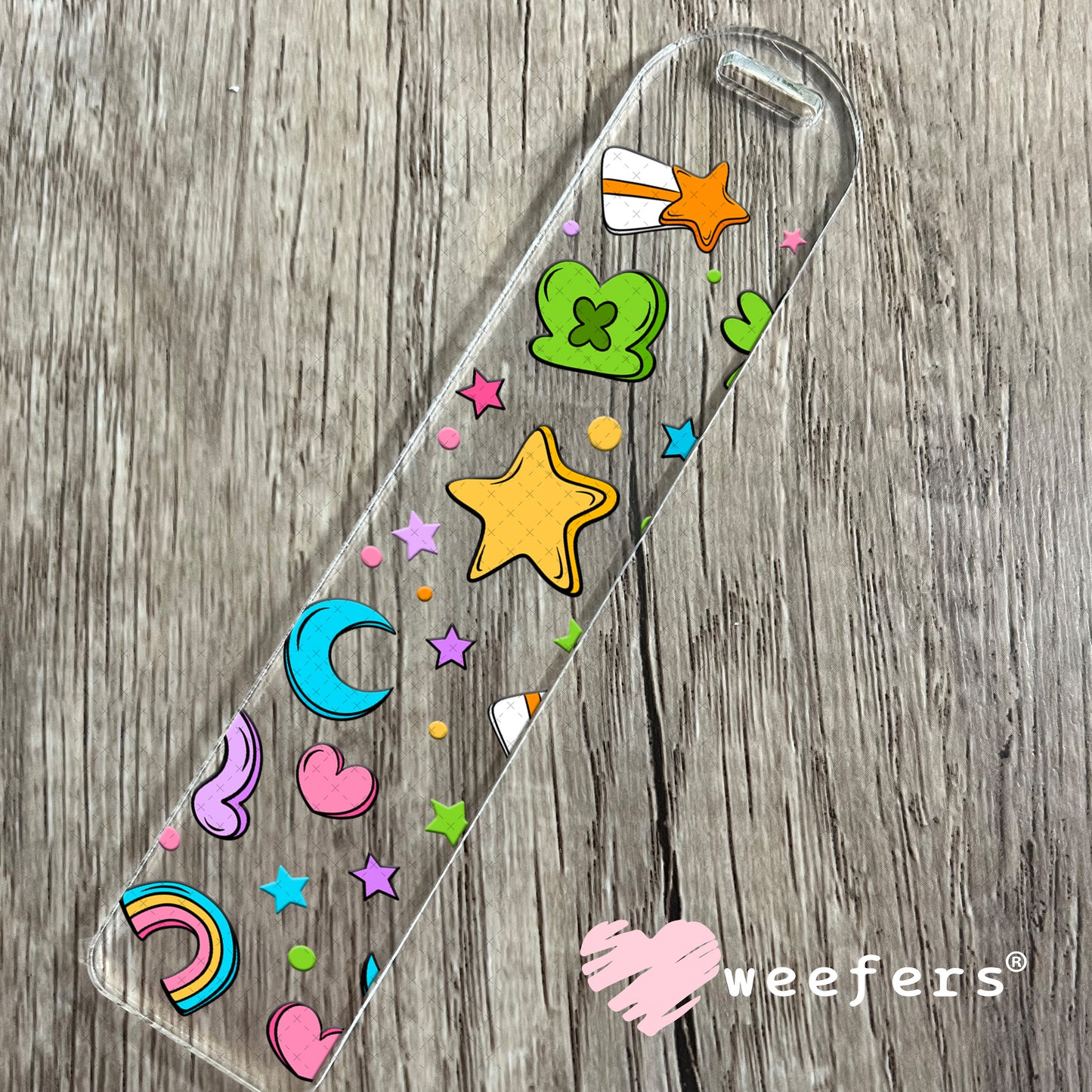 UV DTF Cup Wrap – Lucky Charm Charms St. Patricks Bookmark Weefers