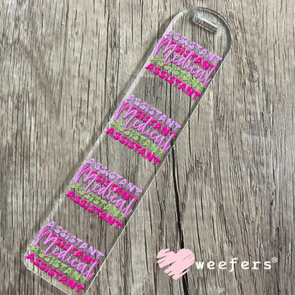 UV DTF Decal - Medical Assistant Bookmark Weefers
