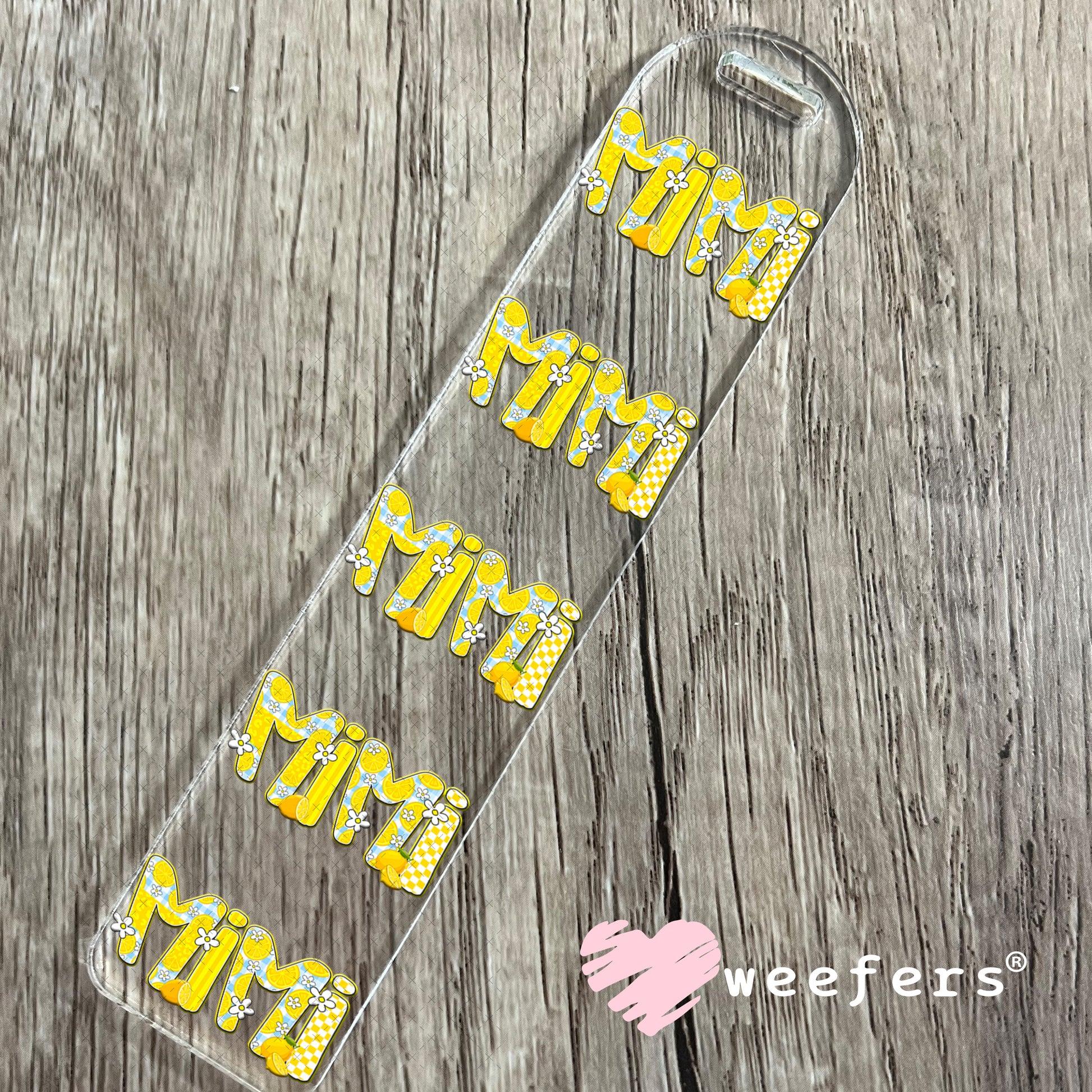 UV DTF Decal - Mimi Sunny Yellow Bookmark Weefers