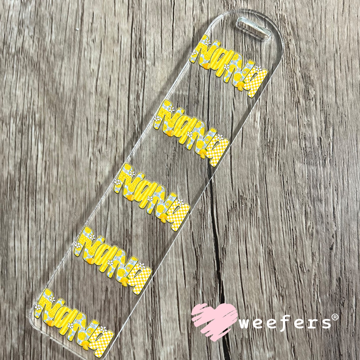 UV DTF Decal - Nana Sunny Yellow Bookmark Weefers
