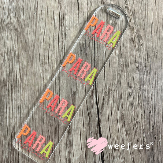 UV DTF Decal - Para Professional Bookmark Weefers