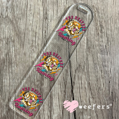 UV DTF Decal - The Heavens are Roaring Bookmark Weefers