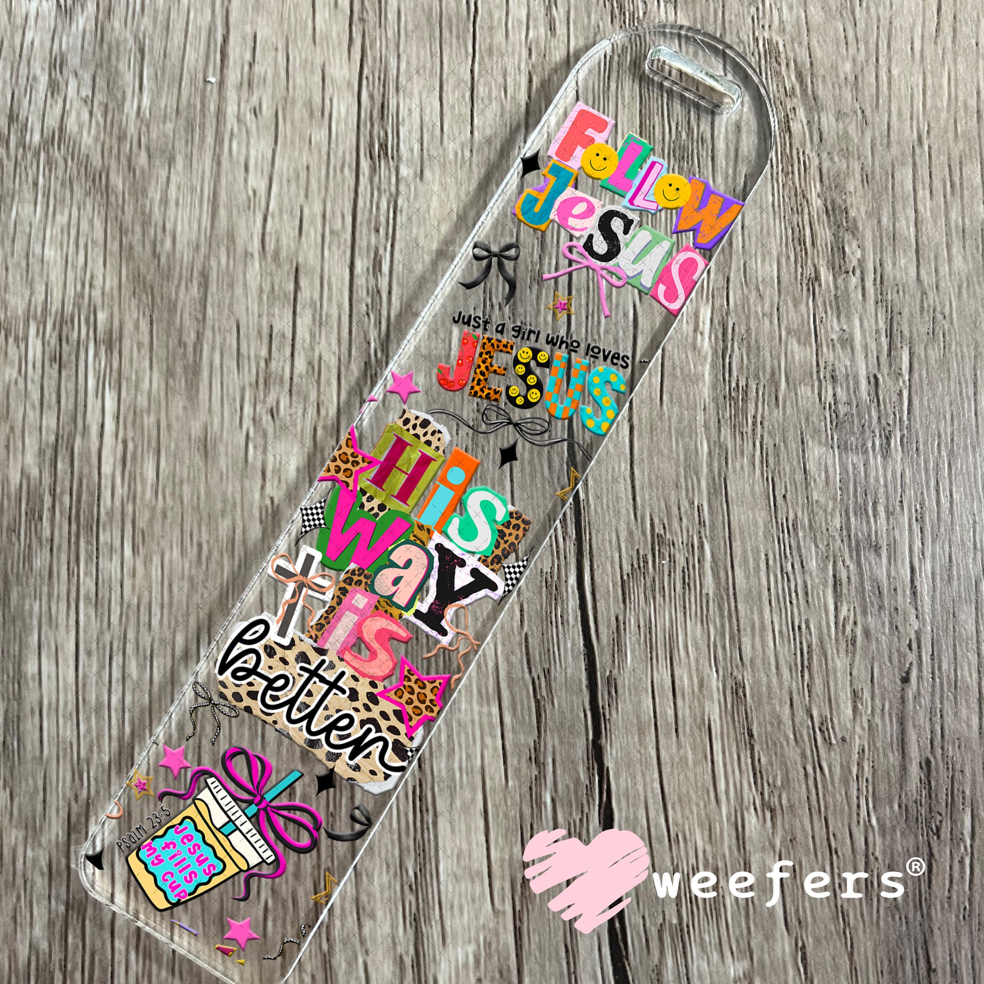 UV DTF Cup Wrap – His Way is Better - Weefers Exclusive Bookmark Weefers