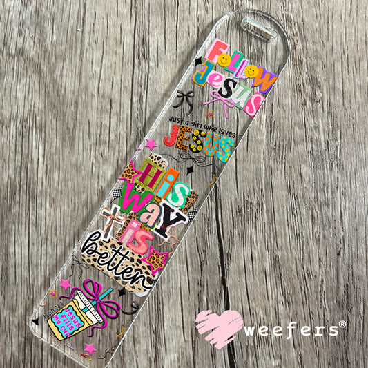 UV DTF Cup Wrap – His Way is Better - Weefers Exclusive Bookmark Weefers
