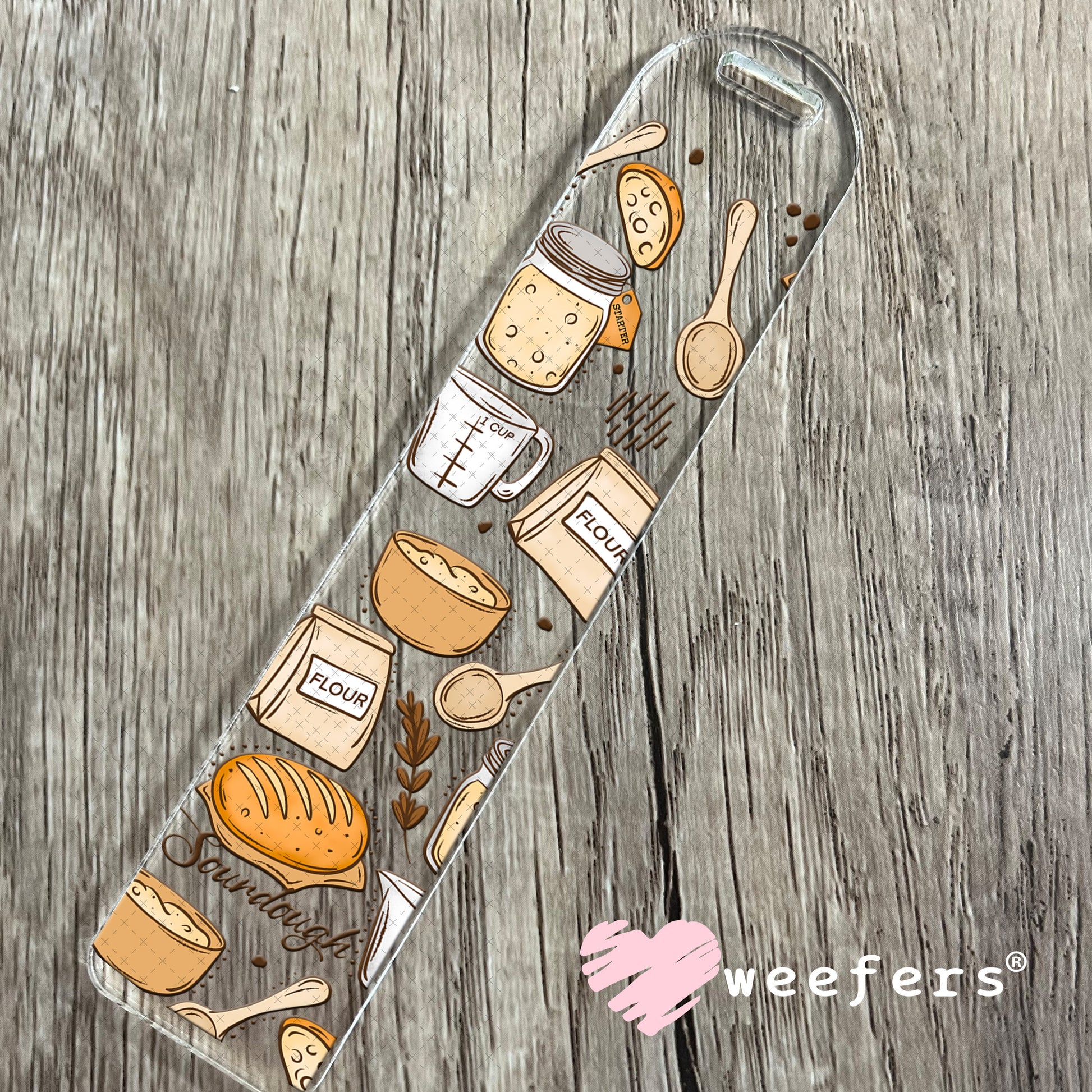 UV DTF Cup Wrap – Sourdough Bread Bookmark Weefers