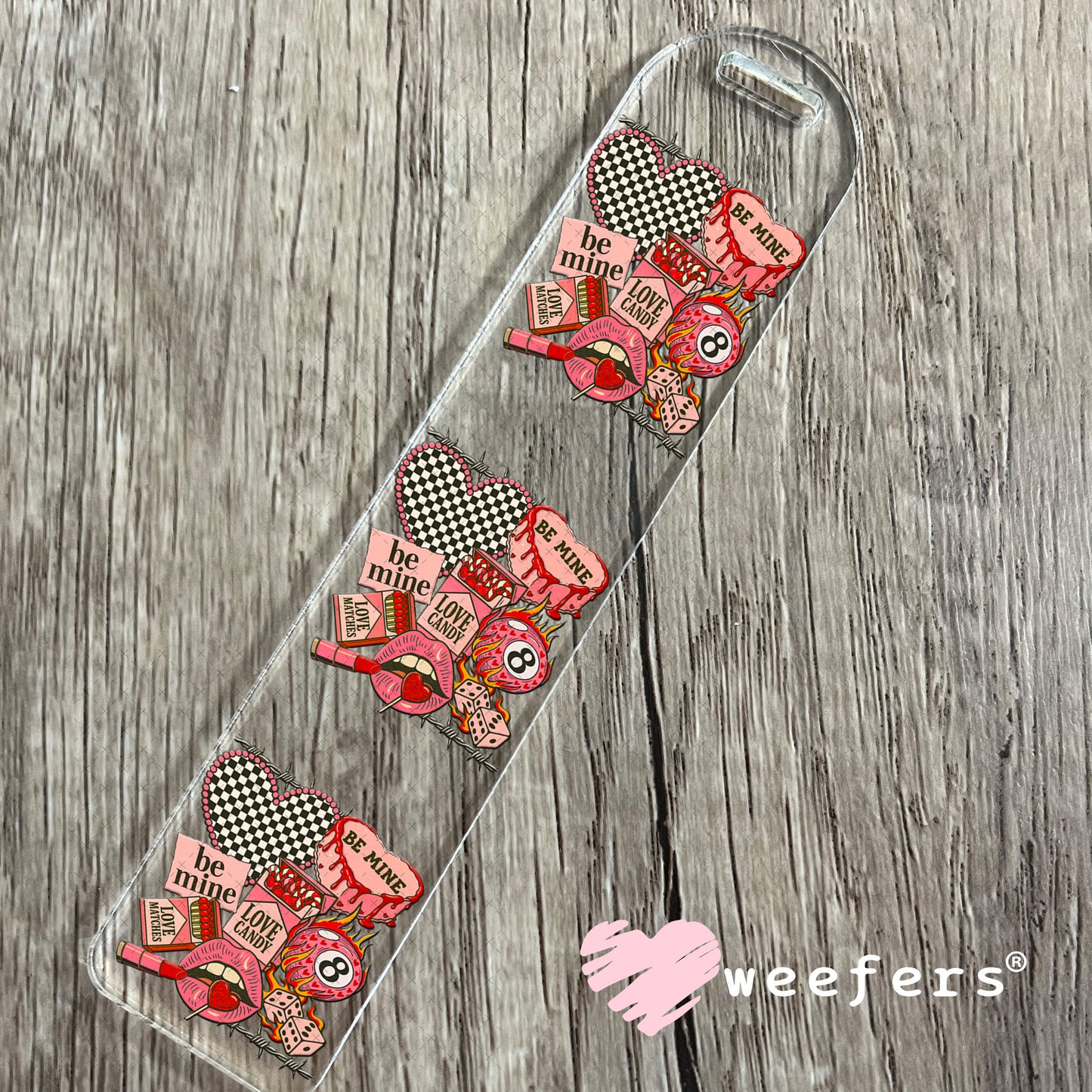 UV DTF Decal - Western Valentine Collage Bookmark Weefers