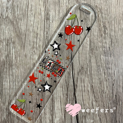 UV DTF Cup Wrap – Mama Red Cherries Bookmark Weefers