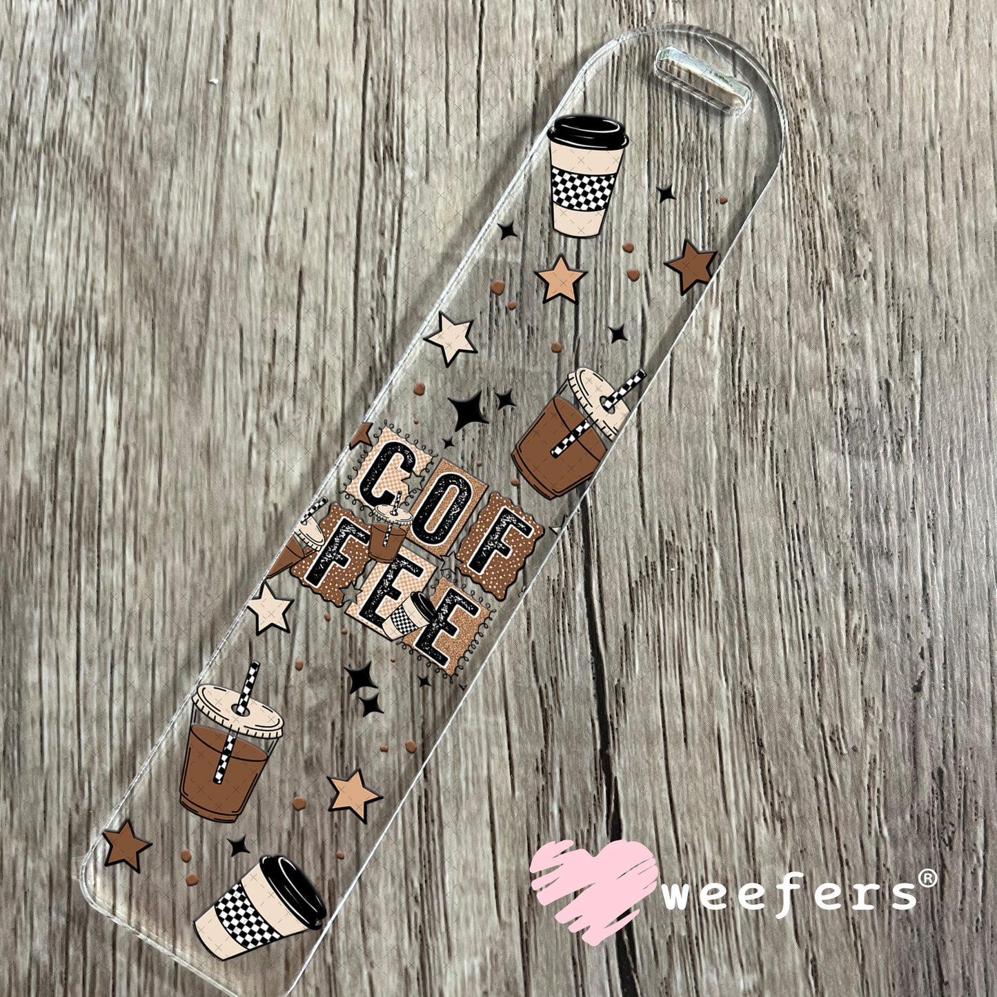 UV DTF Cup Wrap – Coffee Iced and Hot Bookmark Weefers