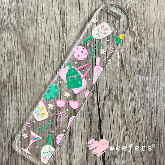 UV DTF Cup Wrap – Pickleball Favorite Things Bookmark Weefers
